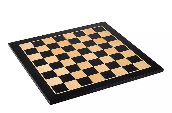 Deska szachowa nr 5 (bez opisu) czarny mahoń/klon